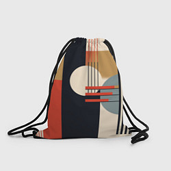 Рюкзак-мешок Баухаус - текстура, цвет: 3D-принт