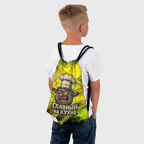 Мешок для обуви Кастрюля - главный на кухне / 3D-принт – фото 4