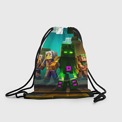 Мешок для обуви Майнкрафт - исследование территории