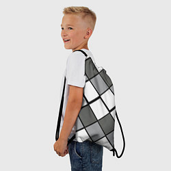 Рюкзак-мешок DeathCorridor pattern, цвет: 3D-принт — фото 2