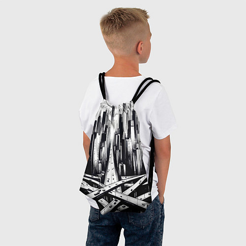 Мешок для обуви American metropolis / 3D-принт – фото 4