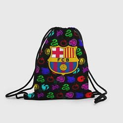 Мешок для обуви Barcelona neon games logo