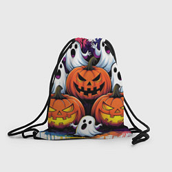 Рюкзак-мешок Happy Halloween 25, цвет: 3D-принт