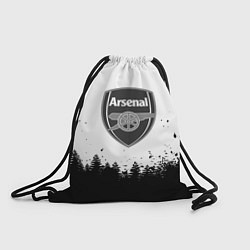 Мешок для обуви Arsenal черный лес