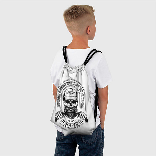 Мешок для обуви Водитель грузовика / 3D-принт – фото 4