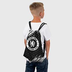 Рюкзак-мешок Chelsea штрихи красок текстура, цвет: 3D-принт — фото 2