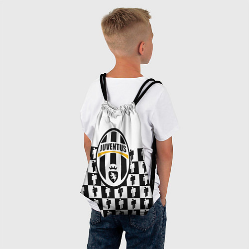 Мешок для обуви Juventus болельщики паттерн / 3D-принт – фото 4