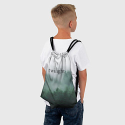 Рюкзак-мешок Twilight forest, цвет: 3D-принт — фото 2