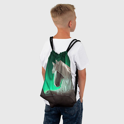 Мешок для обуви Хакер лошадь / 3D-принт – фото 4
