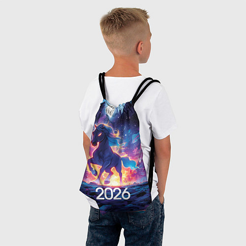 Мешок для обуви 2026 Фэнтези лошадка / 3D-принт – фото 4