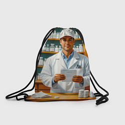 Мешок для обуви Фармацевт у аптечных полок