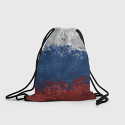 Рюкзак-мешок Флаг России, цвет: 3D-принт