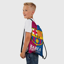 Рюкзак-мешок Barca Football, цвет: 3D-принт — фото 2