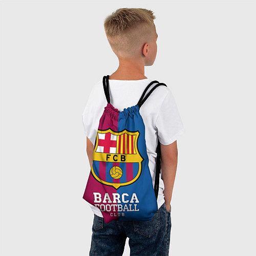 Мешок для обуви Barca Football / 3D-принт – фото 4