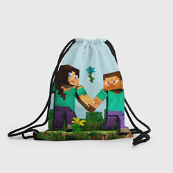 Рюкзак-мешок Minecraft Stories, цвет: 3D-принт