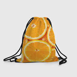 Рюкзак-мешок Апельсин, цвет: 3D-принт