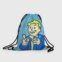 Рюкзак-мешок Fallout: It's okey, цвет: 3D-принт