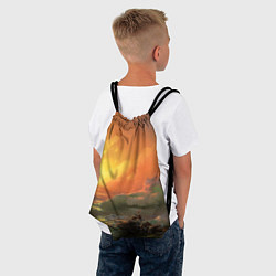 Рюкзак-мешок Айвазовский - 9 Вал, цвет: 3D-принт — фото 2