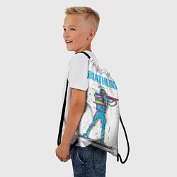 Рюкзак-мешок Биатлон, цвет: 3D-принт — фото 2