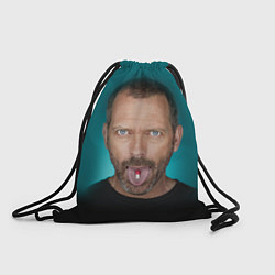 Рюкзак-мешок Хаус с таблеткой, цвет: 3D-принт