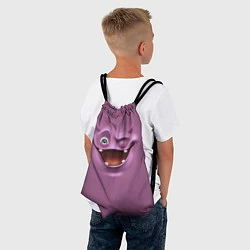 Рюкзак-мешок Пластилиновый смайл, цвет: 3D-принт — фото 2