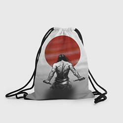 Мешок для обуви Ярость самурая