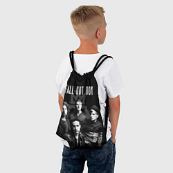 Рюкзак-мешок Fall out boy band, цвет: 3D-принт — фото 2