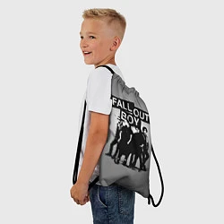 Рюкзак-мешок Fall out boy, цвет: 3D-принт — фото 2