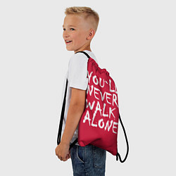 Рюкзак-мешок You'll never walk alone, цвет: 3D-принт — фото 2