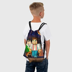 Рюкзак-мешок Minecraft Men's, цвет: 3D-принт — фото 2