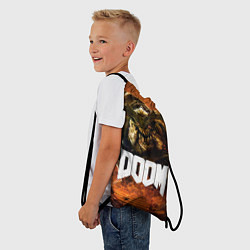 Рюкзак-мешок DOOM 4: Hell Cyberdemon, цвет: 3D-принт — фото 2
