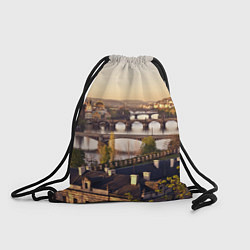 Рюкзак-мешок Чехия Прага, цвет: 3D-принт