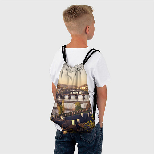 Мешок для обуви Чехия Прага / 3D-принт – фото 4