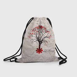 Рюкзак-мешок RHCP: Red Tree, цвет: 3D-принт