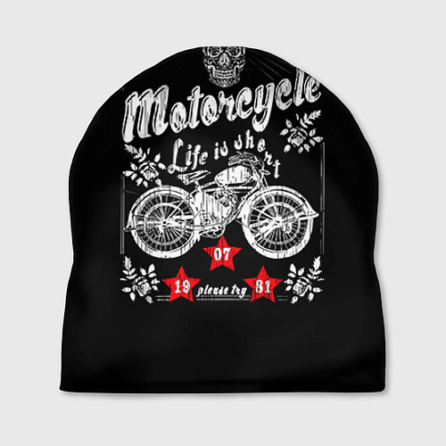 Шапка Moto t-shirt 2 / 3D-принт – фото 1