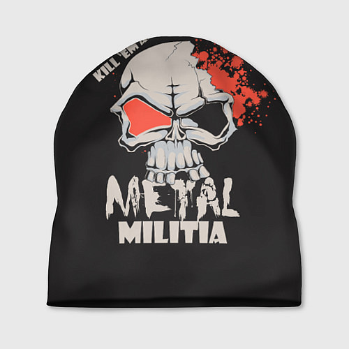 Шапка Metal Militia / 3D-принт – фото 1