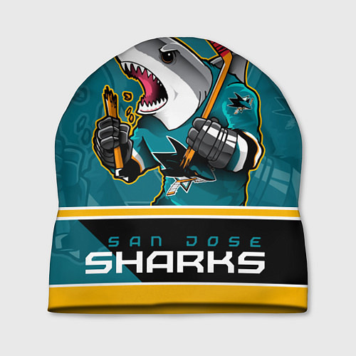 Шапка San Jose Sharks / 3D-принт – фото 1