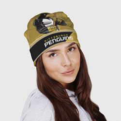 Шапка Pittsburgh Penguins, цвет: 3D-принт — фото 2