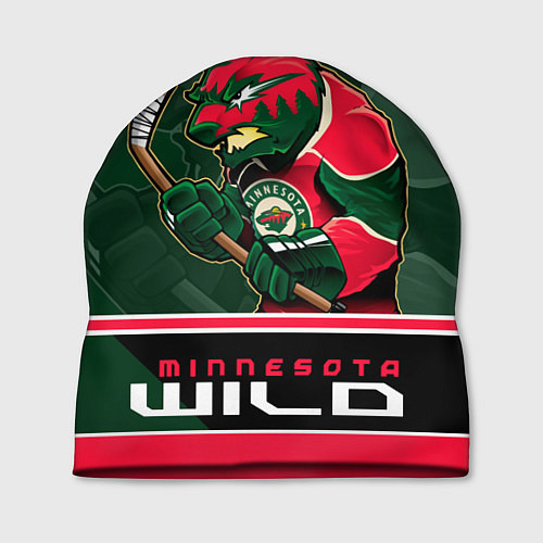 Шапка Minnesota Wild / 3D-принт – фото 1