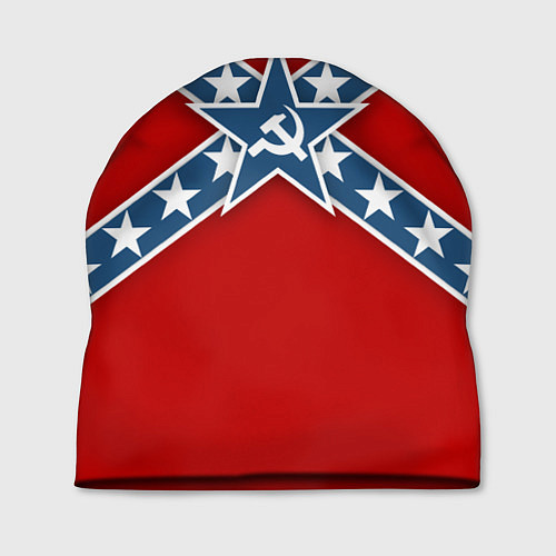 Шапка Флаг советской конфедерации / 3D-принт – фото 1