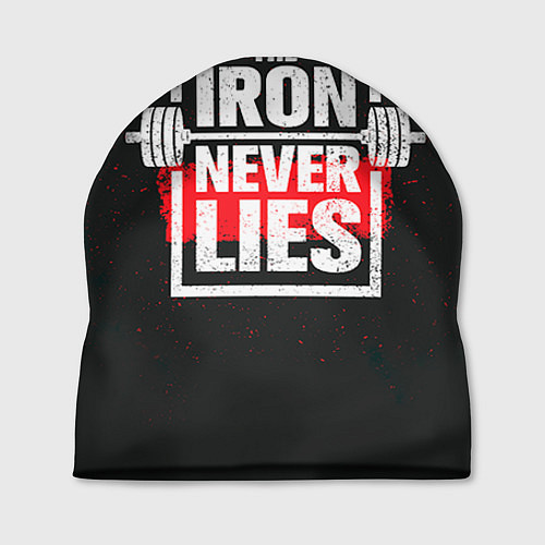 Шапка The iron never lies / 3D-принт – фото 1