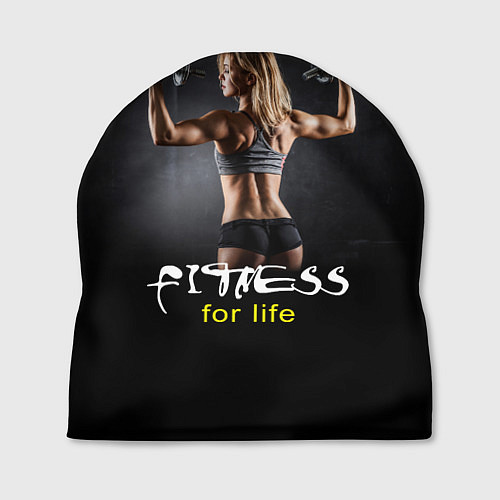 Шапка Fitness for life / 3D-принт – фото 1