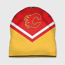 Шапка NHL: Calgary Flames, цвет: 3D-принт