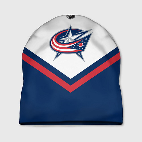 Шапка NHL: Columbus Blue Jackets / 3D-принт – фото 1