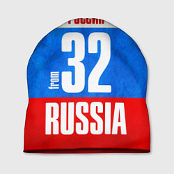 Шапка Russia: from 32, цвет: 3D-принт