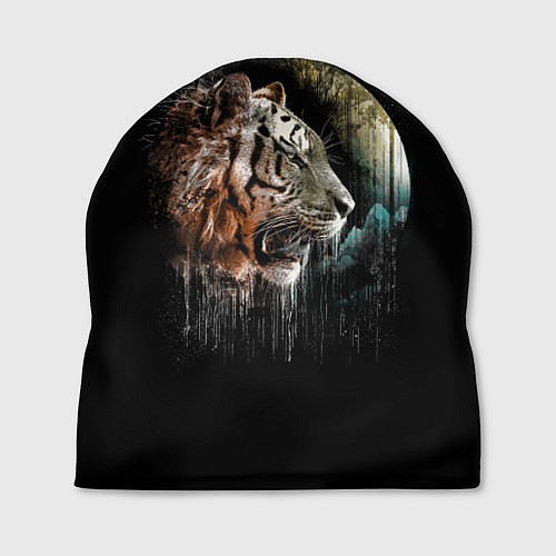 Шапка Космический тигр / 3D-принт – фото 1