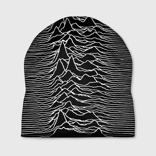 Шапка Joy Division: Unknown Pleasures / 3D-принт – фото 1