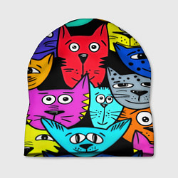 Шапка Кошачьи мордочки