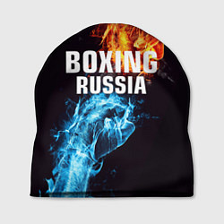 Шапка Boxing Russia, цвет: 3D-принт