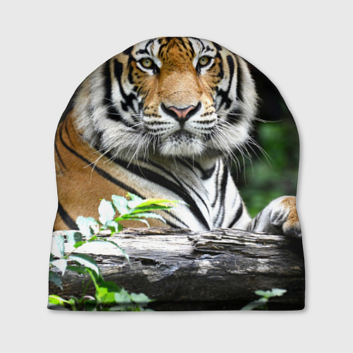 Шапка Тигр в джунглях / 3D-принт – фото 1